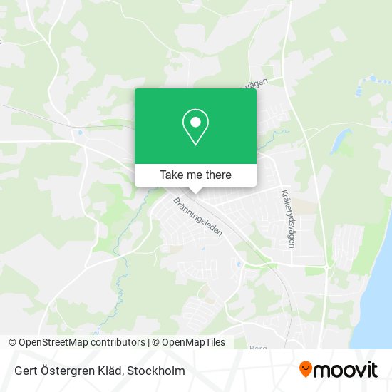 Gert Östergren Kläd map