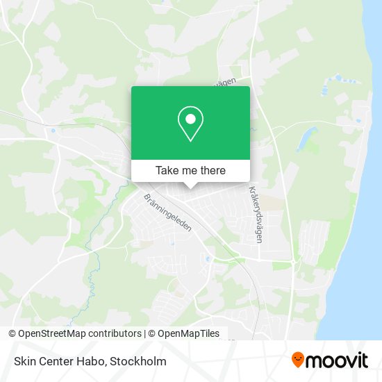 Skin Center Habo map