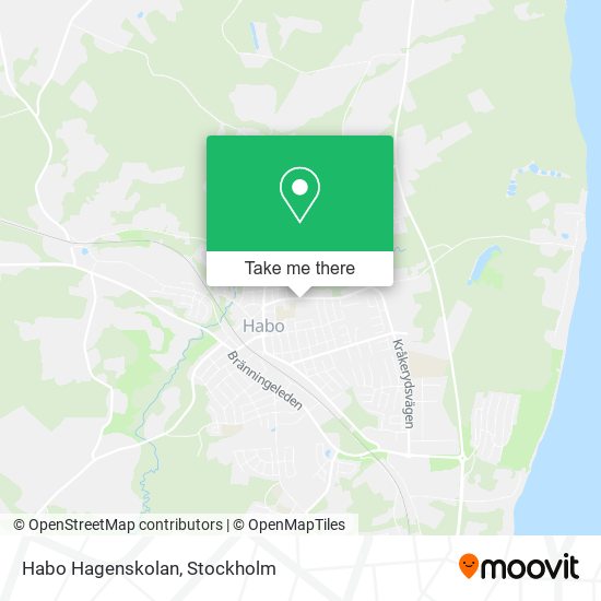 Habo Hagenskolan map