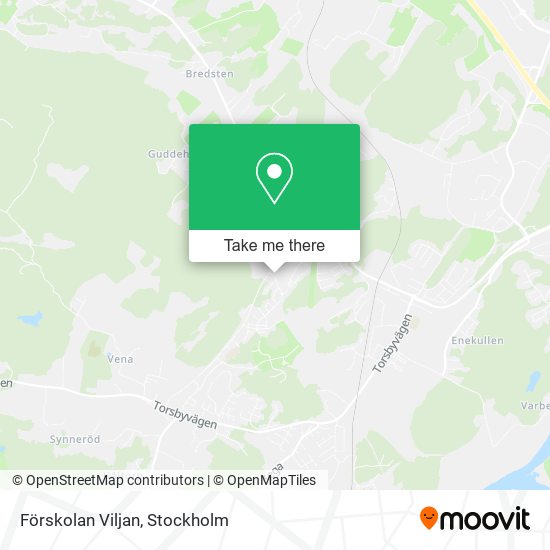 Förskolan Viljan map