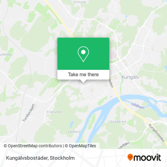 Kungälvsbostäder map