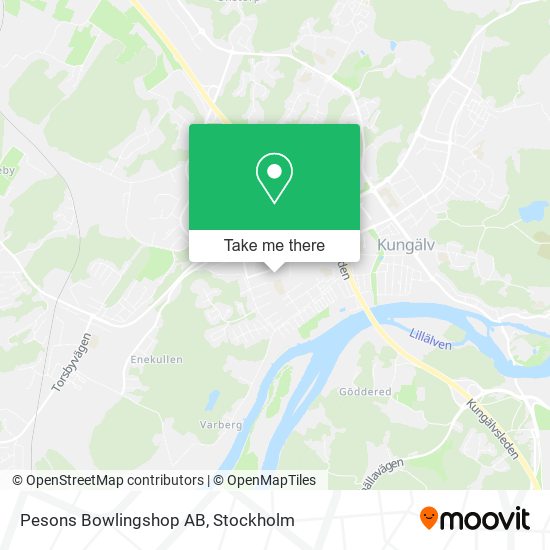 Pesons Bowlingshop AB map