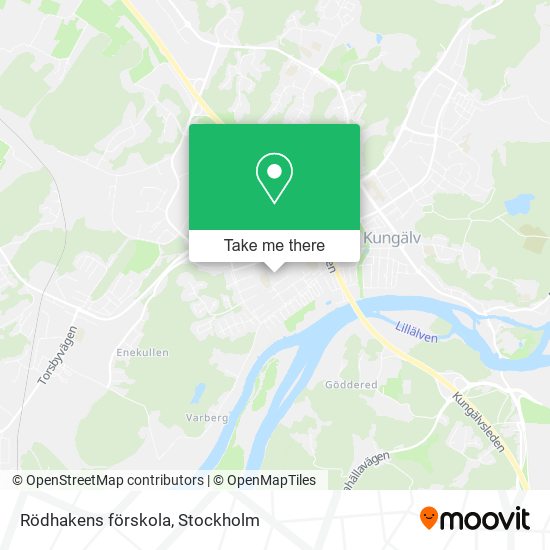 Rödhakens förskola map