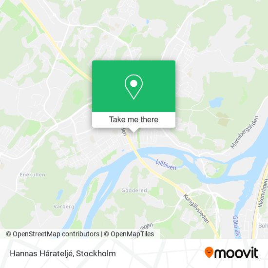 Hannas Hårateljé map
