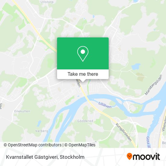 Kvarnstallet Gästgiveri map