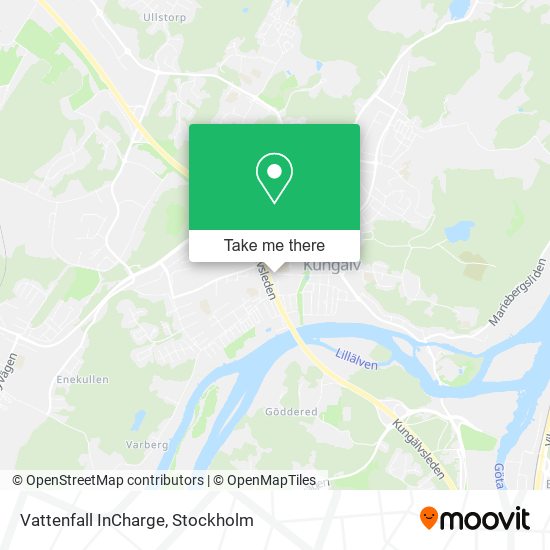 Vattenfall InCharge map