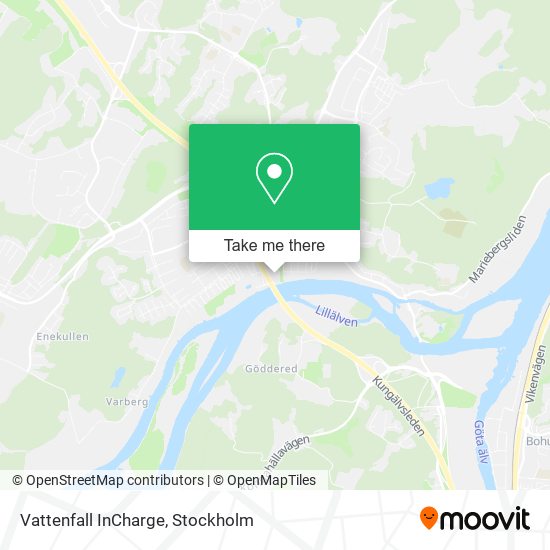 Vattenfall InCharge map