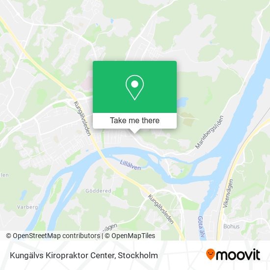 Kungälvs Kiropraktor Center map