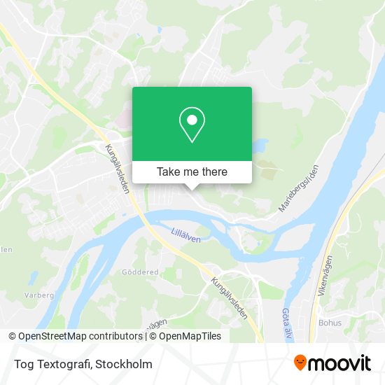 Tog Textografi map