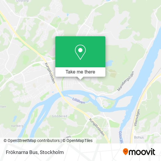 Fröknarna Bus map