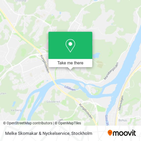 Melke Skomakar & Nyckelservice map