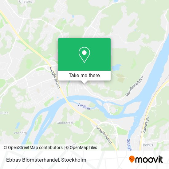 Ebbas Blomsterhandel map