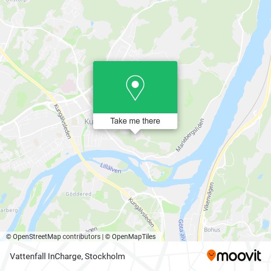 Vattenfall InCharge map