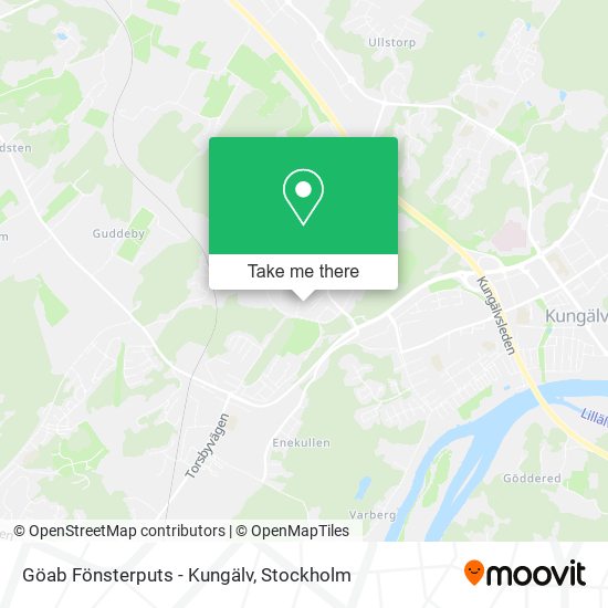 Göab Fönsterputs - Kungälv map