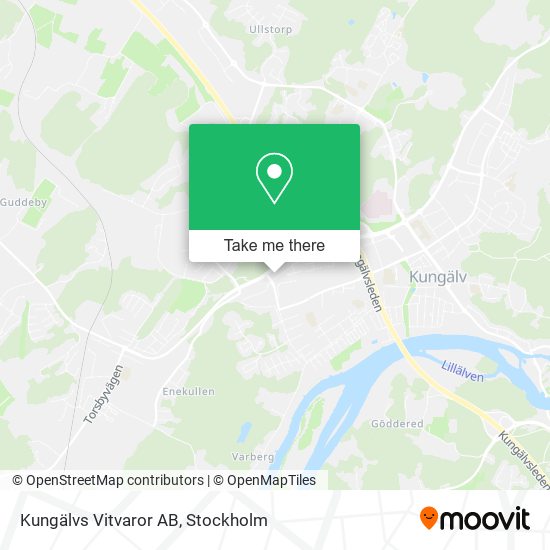 Kungälvs Vitvaror AB map