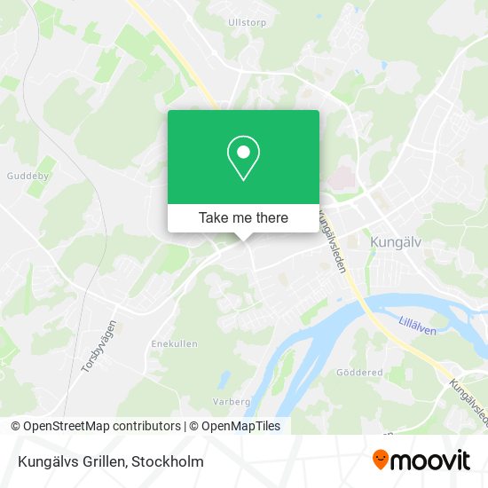 Kungälvs Grillen map