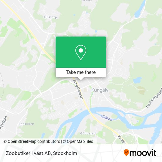 Zoobutiker i väst AB map