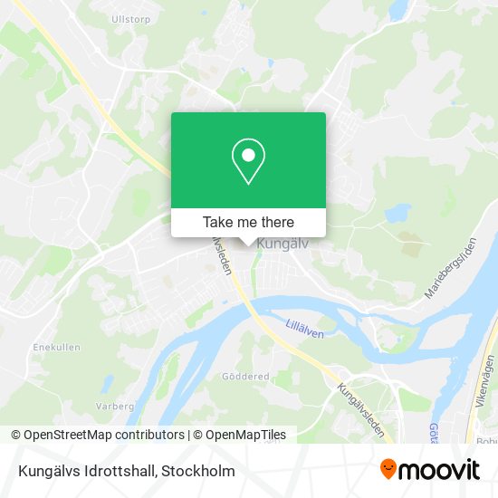 Kungälvs Idrottshall map