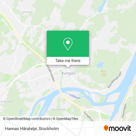 Hannas Hårateljé map