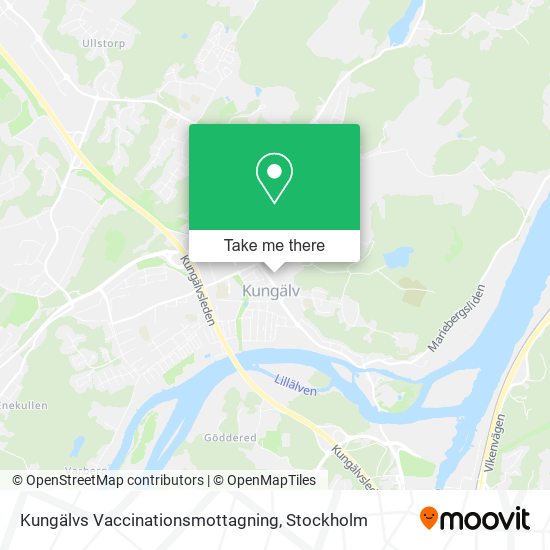 Kungälvs Vaccinationsmottagning map