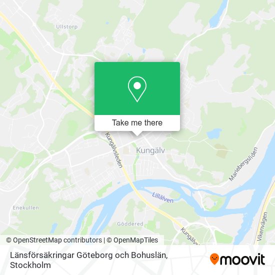 Länsförsäkringar Göteborg och Bohuslän map