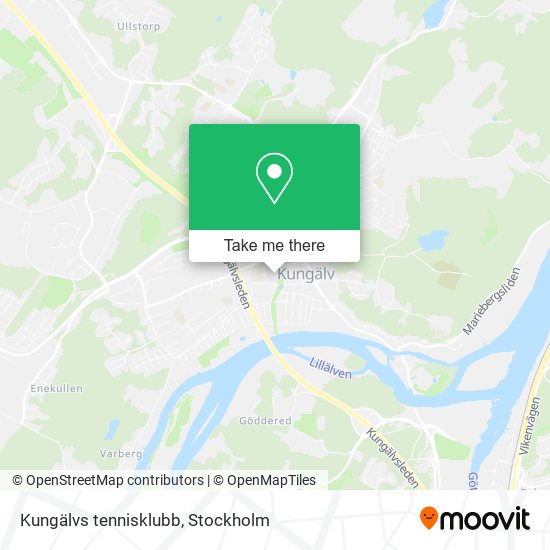 Kungälvs tennisklubb map