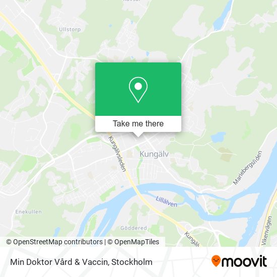 Min Doktor Vård & Vaccin map