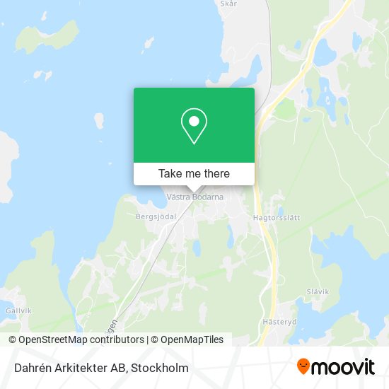 Dahrén Arkitekter AB map