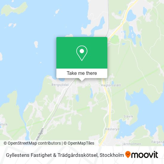 Gyllestens Fastighet & Trädgårdsskötsel map