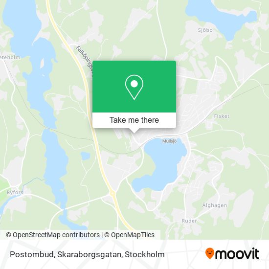 Postombud, Skaraborgsgatan map