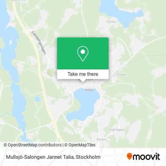 Mullsjö-Salongen Jannet Talia map
