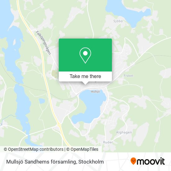 Mullsjö Sandhems församling map