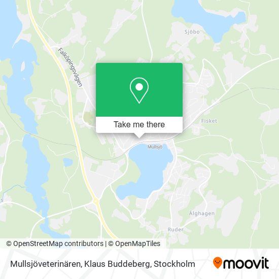Mullsjöveterinären, Klaus Buddeberg map