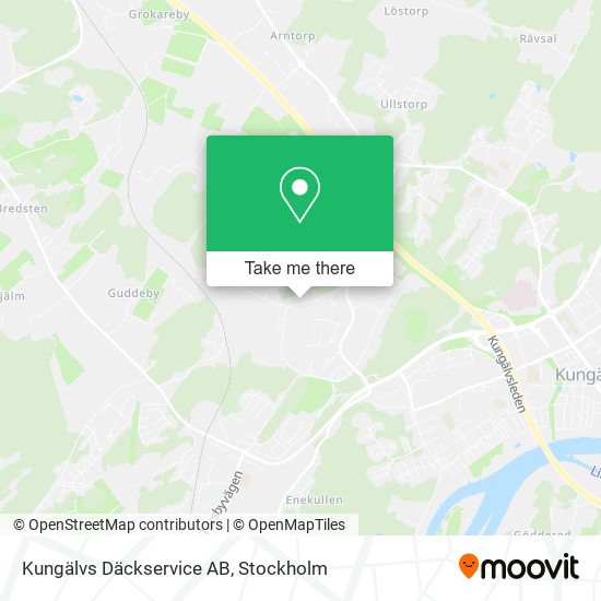 Kungälvs Däckservice AB map