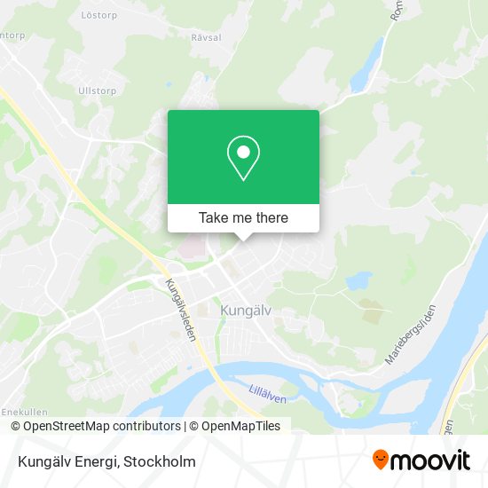 Kungälv Energi map