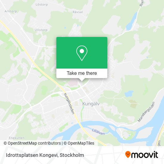 Idrottsplatsen Kongevi map