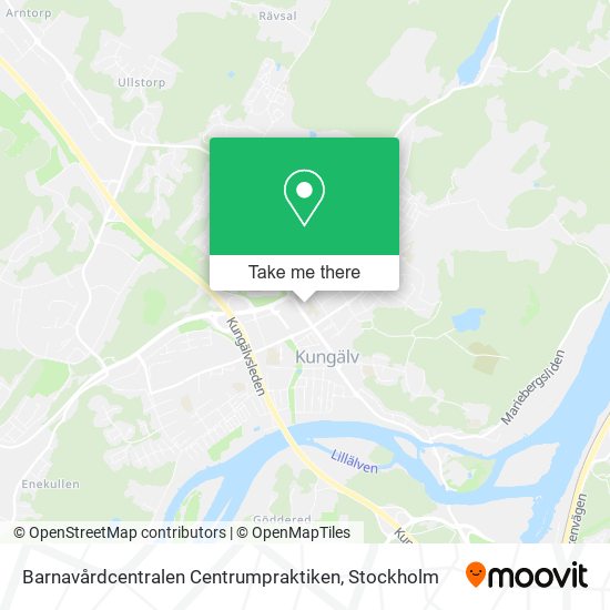 Barnavårdcentralen Centrumpraktiken map