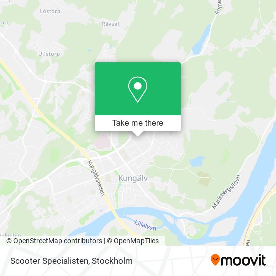 Scooter Specialisten map