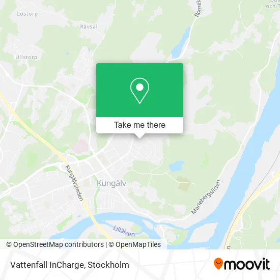 Vattenfall InCharge map