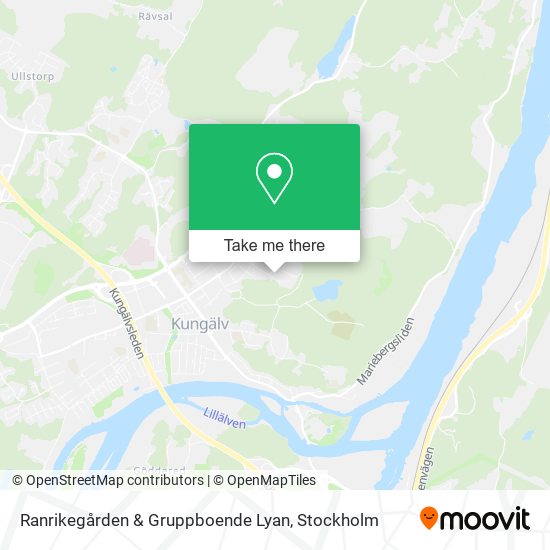 Ranrikegården & Gruppboende Lyan map