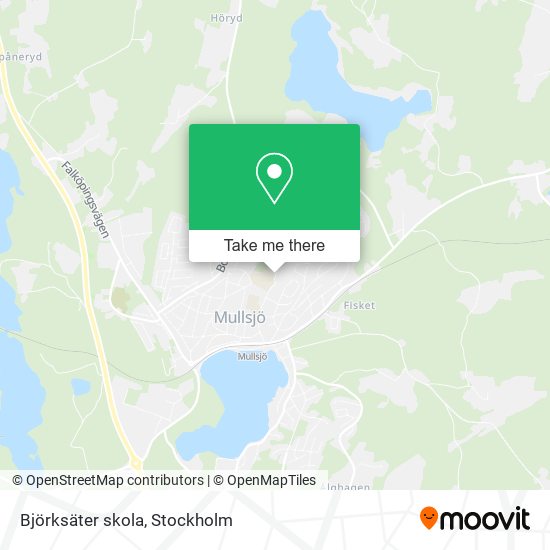 Björksäter skola map