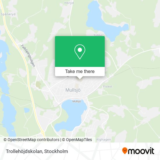 Trollehöjdskolan map