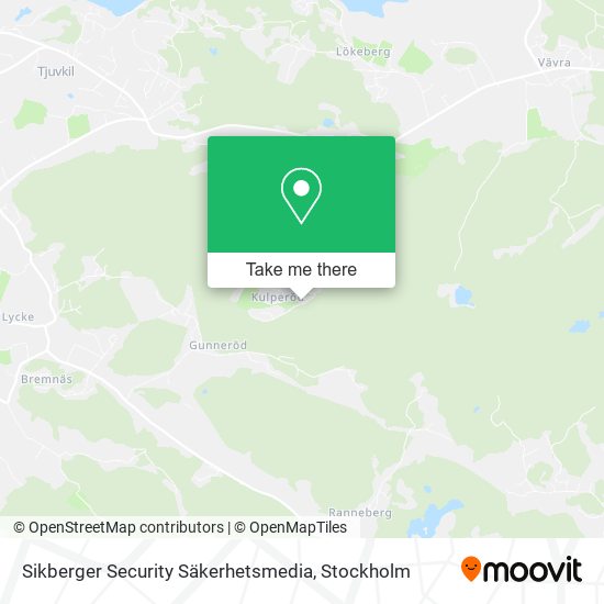 Sikberger Security Säkerhetsmedia map