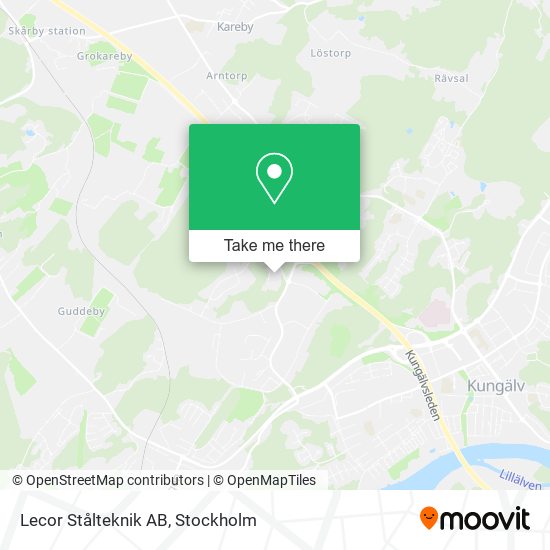 Lecor Stålteknik AB map