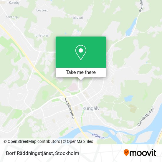 Borf Räddningstjänst map