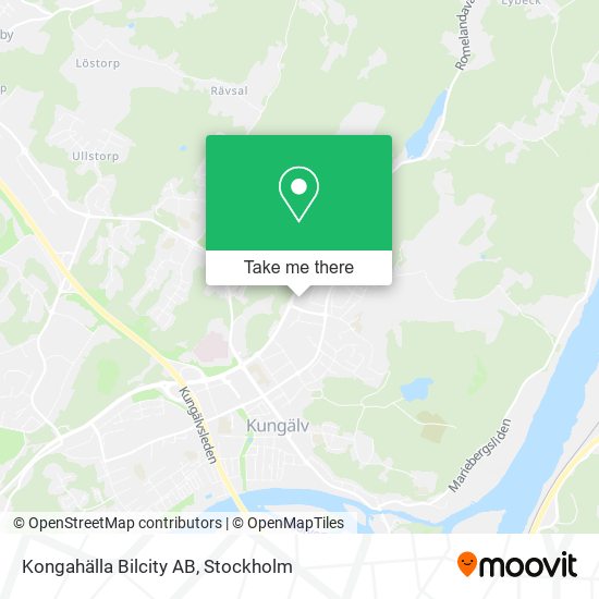 Kongahälla Bilcity AB map