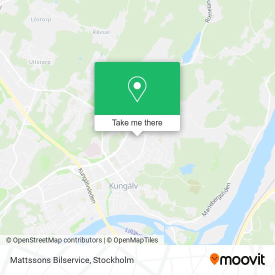 Mattssons Bilservice map