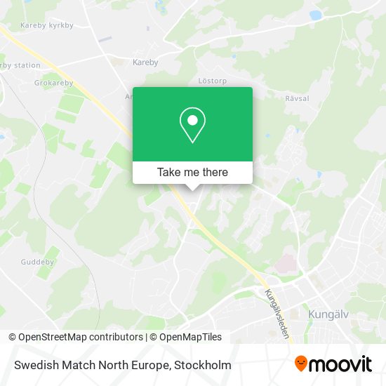 Swedish Match North Europe map