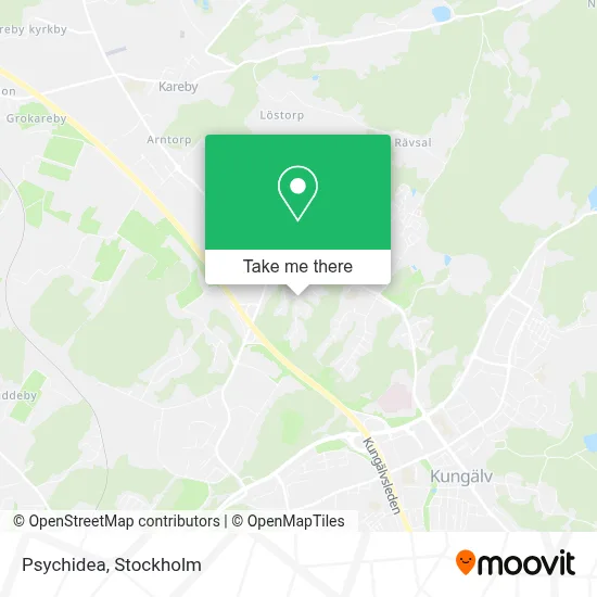 Psychidea map