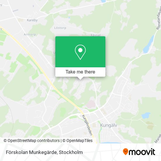 Förskolan Munkegärde map